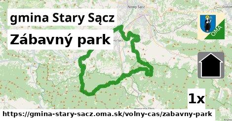 Zábavný park, gmina Stary Sącz