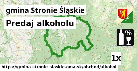 Predaj alkoholu, gmina Stronie Śląskie