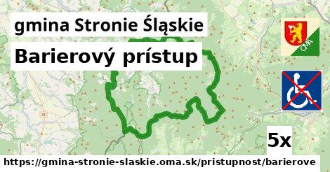 Barierový prístup, gmina Stronie Śląskie