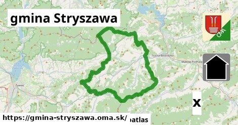 Bicyklovanie, gmina Stryszawa