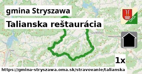 Talianska reštaurácia, gmina Stryszawa