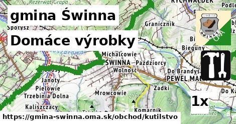 Domáce výrobky, gmina Świnna