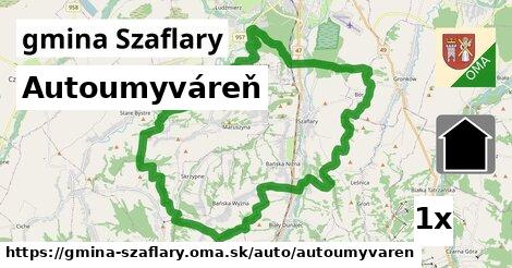 Autoumyváreň, gmina Szaflary