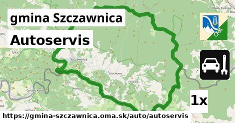 Autoservis, gmina Szczawnica