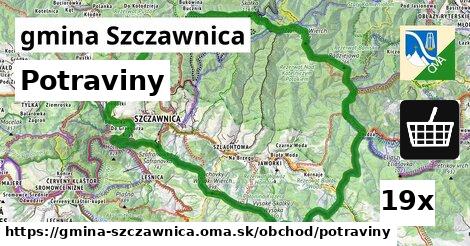 Potraviny, gmina Szczawnica