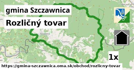 Rozličný tovar, gmina Szczawnica