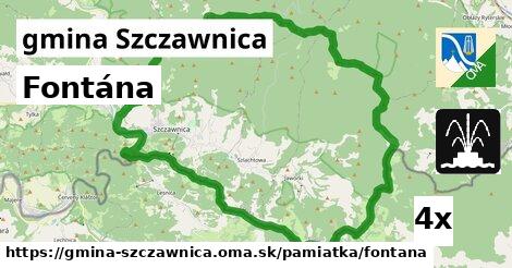 Fontána, gmina Szczawnica