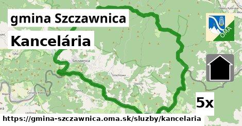 Kancelária, gmina Szczawnica