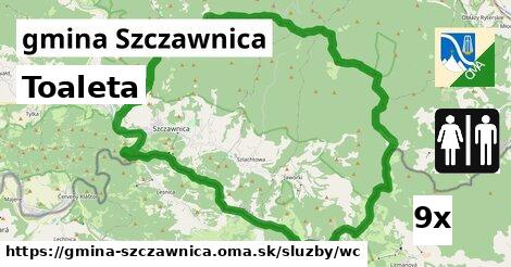 Toaleta, gmina Szczawnica