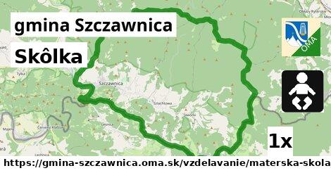 Skôlka, gmina Szczawnica