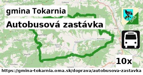 Autobusová zastávka, gmina Tokarnia