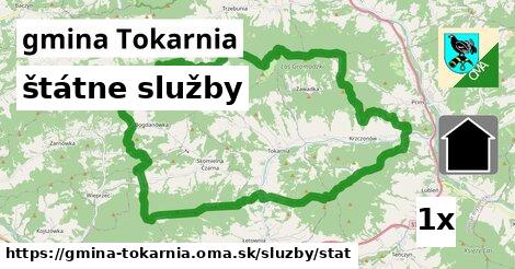 štátne služby, gmina Tokarnia