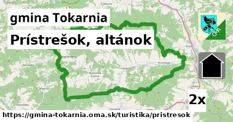 Prístrešok, altánok, gmina Tokarnia