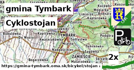 Cyklostojan, gmina Tymbark