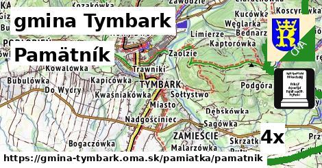 Pamätník, gmina Tymbark