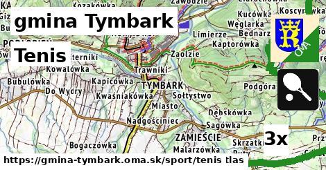 Tenis, gmina Tymbark