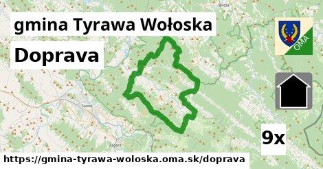 doprava v gmina Tyrawa Wołoska