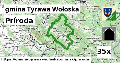 príroda v gmina Tyrawa Wołoska