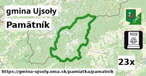 Pamätník, gmina Ujsoły