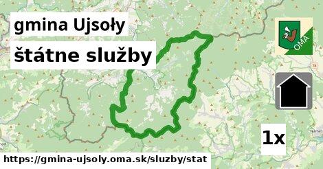 štátne služby, gmina Ujsoły