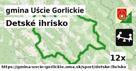 Detské ihrisko, gmina Uście Gorlickie