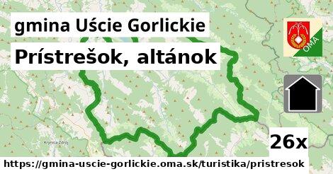 Prístrešok, altánok, gmina Uście Gorlickie