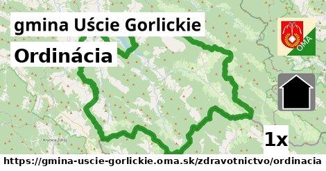 Ordinácia, gmina Uście Gorlickie