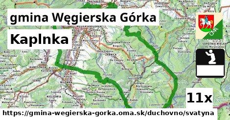 Kaplnka, gmina Węgierska Górka