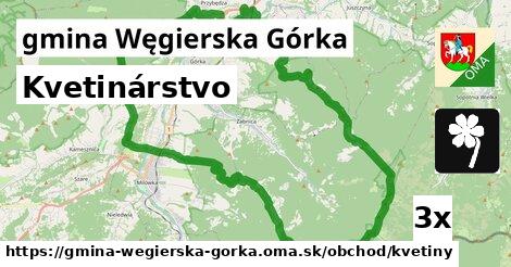 kvetinárstvo v gmina Węgierska Górka