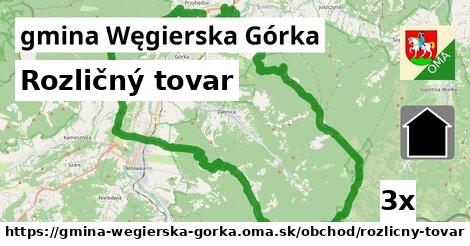 rozličný tovar v gmina Węgierska Górka