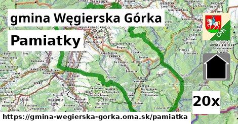 pamiatky v gmina Węgierska Górka