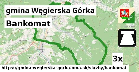 Bankomat, gmina Węgierska Górka