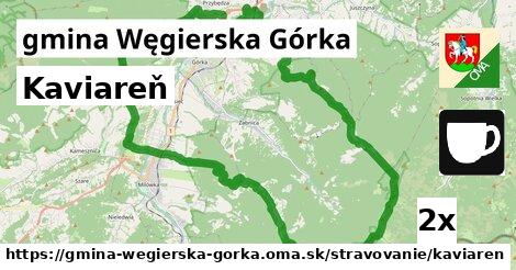 Kaviareň, gmina Węgierska Górka