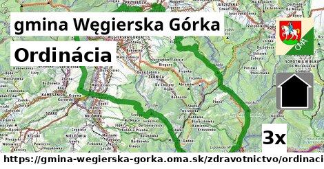 Ordinácia, gmina Węgierska Górka