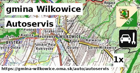 Autoservis, gmina Wilkowice