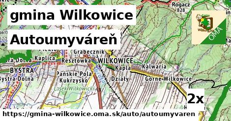 Autoumyváreň, gmina Wilkowice