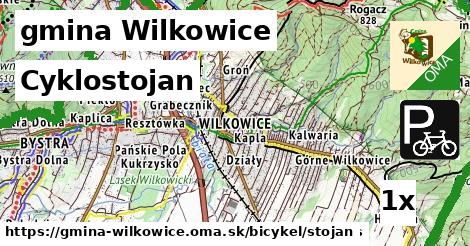 Cyklostojan, gmina Wilkowice