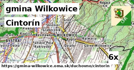 Cintorín, gmina Wilkowice