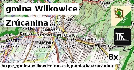 Zrúcanina, gmina Wilkowice