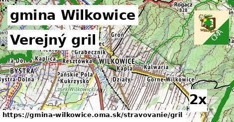 Verejný gril, gmina Wilkowice