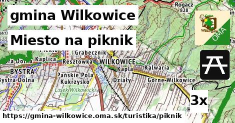 Miesto na piknik, gmina Wilkowice