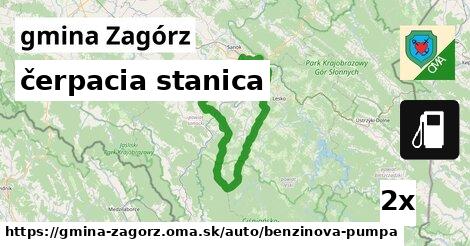 čerpacia stanica, gmina Zagórz