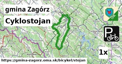 cyklostojan v gmina Zagórz