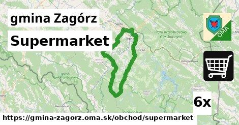 supermarket v gmina Zagórz