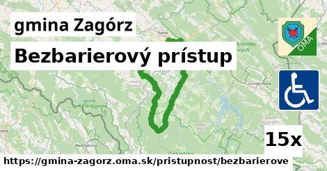 bezbarierový prístup v gmina Zagórz