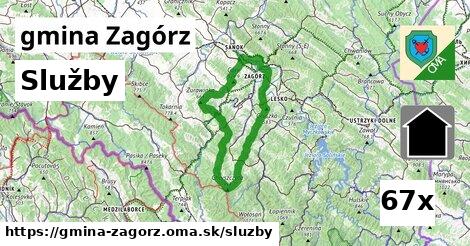 služby v gmina Zagórz