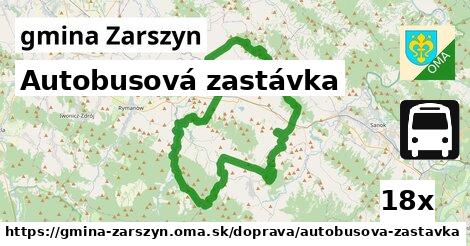 Autobusová zastávka, gmina Zarszyn