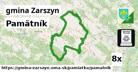 Pamätník, gmina Zarszyn