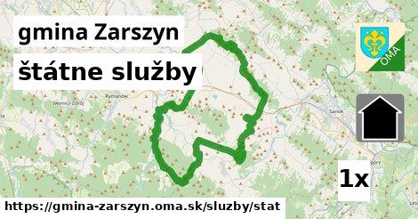 štátne služby, gmina Zarszyn