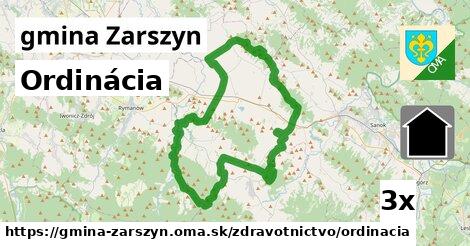 Ordinácia, gmina Zarszyn